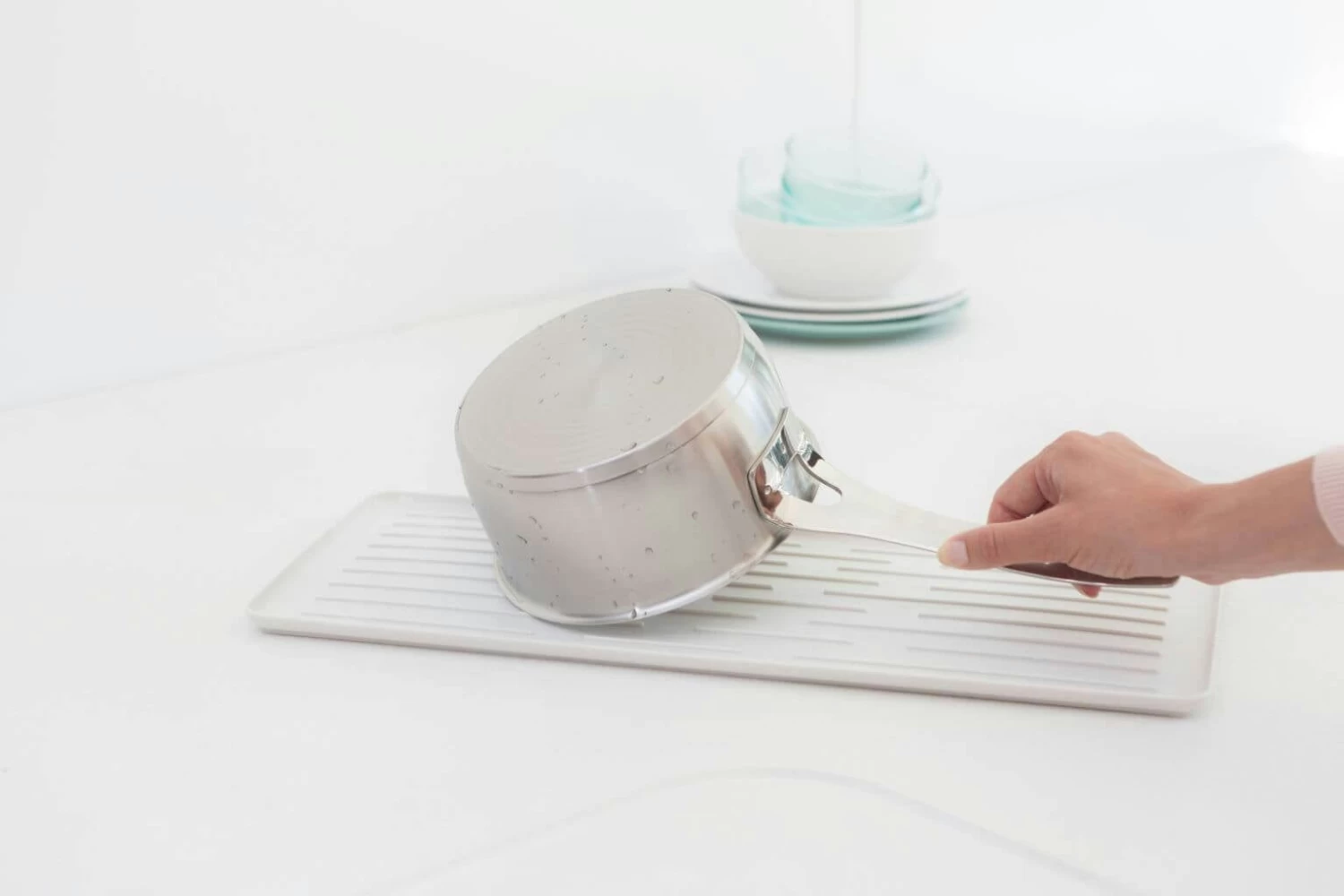 Brabantia Compact Afdruiprek Light Grey - Afbeelding 4