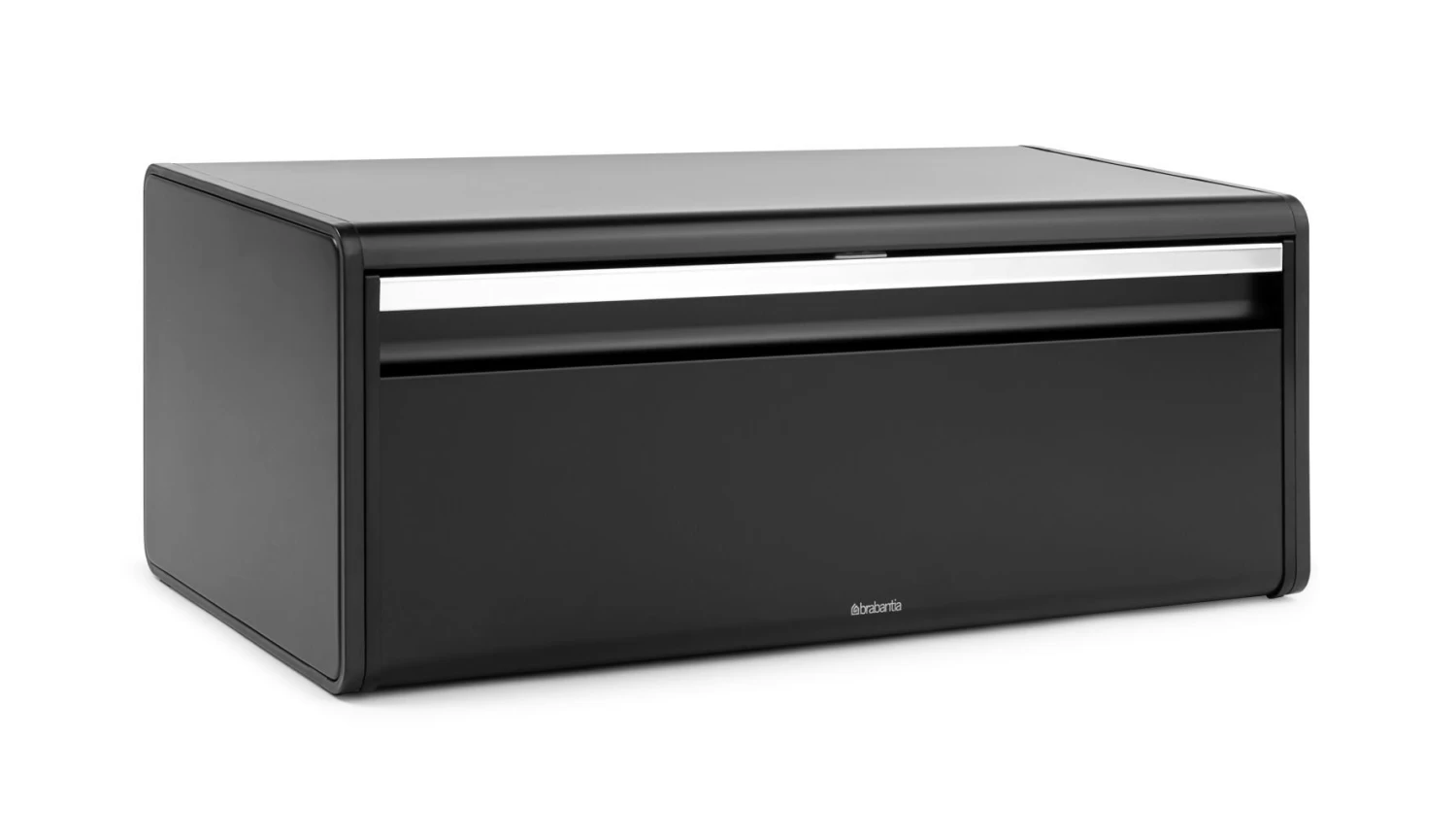 Brabantia Broodtrommel Met Klepdeksel Matt Black - Afbeelding 2