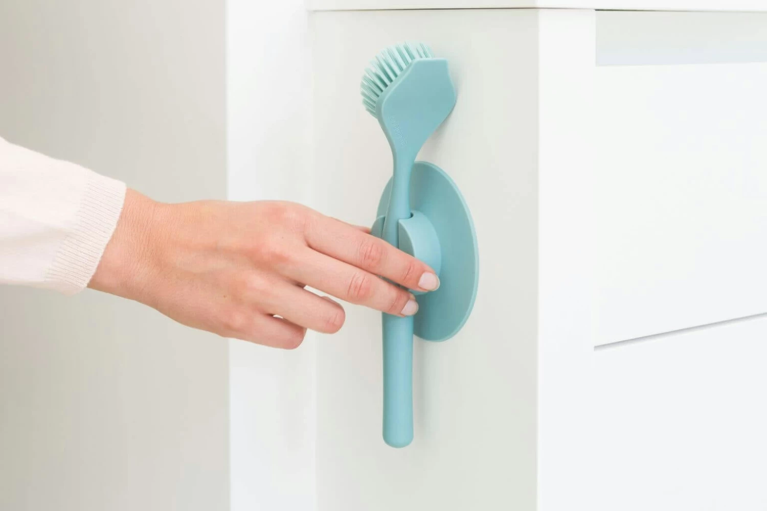 Brabantia Afwasborstel Met Zuignaphouder Mint OP=OP - Afbeelding 4