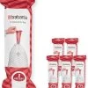 Brabantia PerfectFit Vuilniszakken - 20 - 25 L - Code J - 6 Rollen X 20 Stuks
