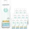Brabantia PerfectFit Composteerbare Vuilniszakken - 6 L - Code S - 12 Rollen X 10 Stuks