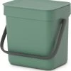 Brabantia Sort & Go Aanrecht Afvalbakje - 3 L - Fir Green