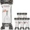 Brabantia PerfectFit Vuilniszakken - 60 L - Code M - 6 Rollen X 20 Stuks