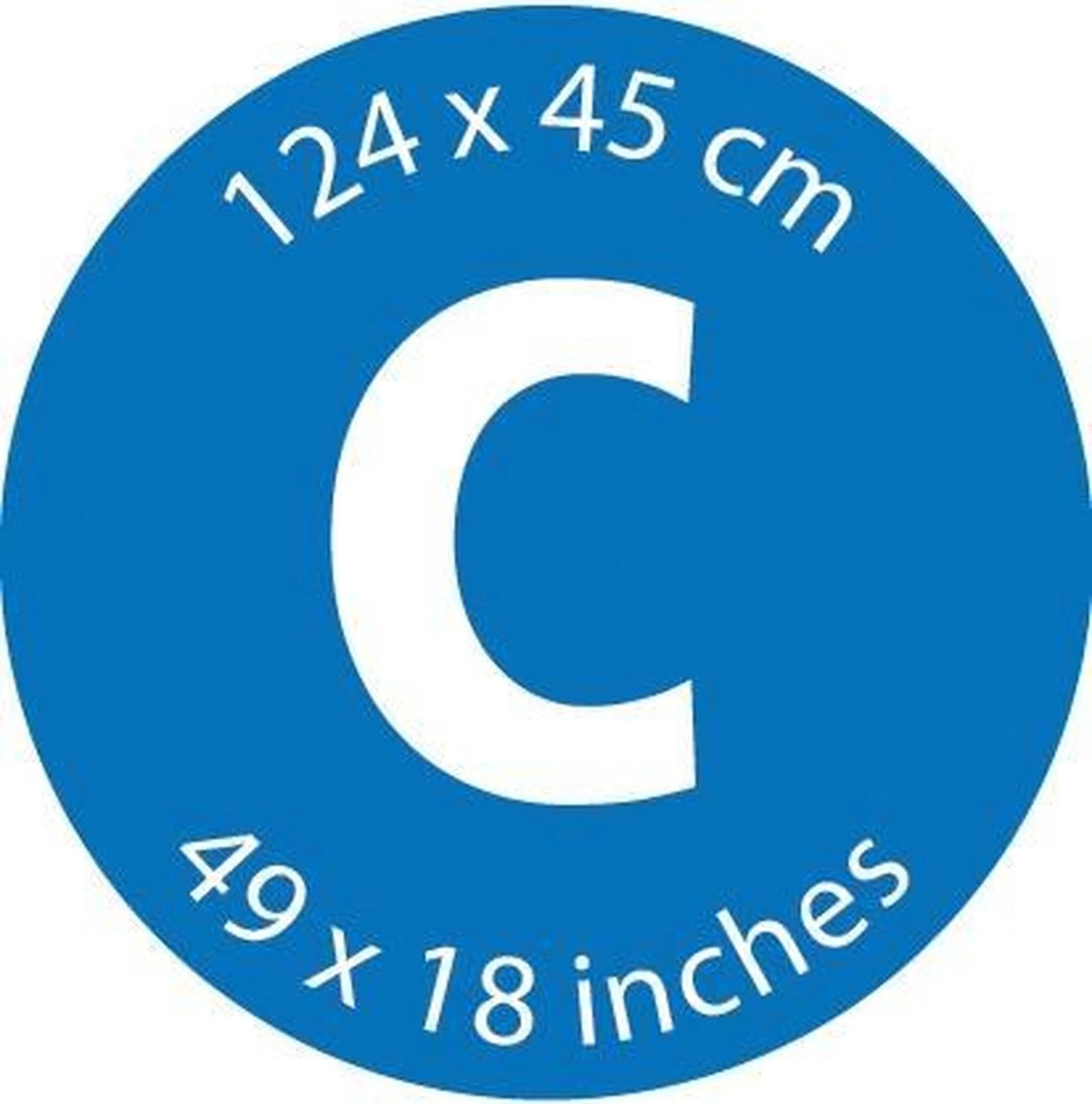 Brabantia Strijkplankhoes C - 124 X 45 Cm - Complete Set - Denim Black - Afbeelding 2