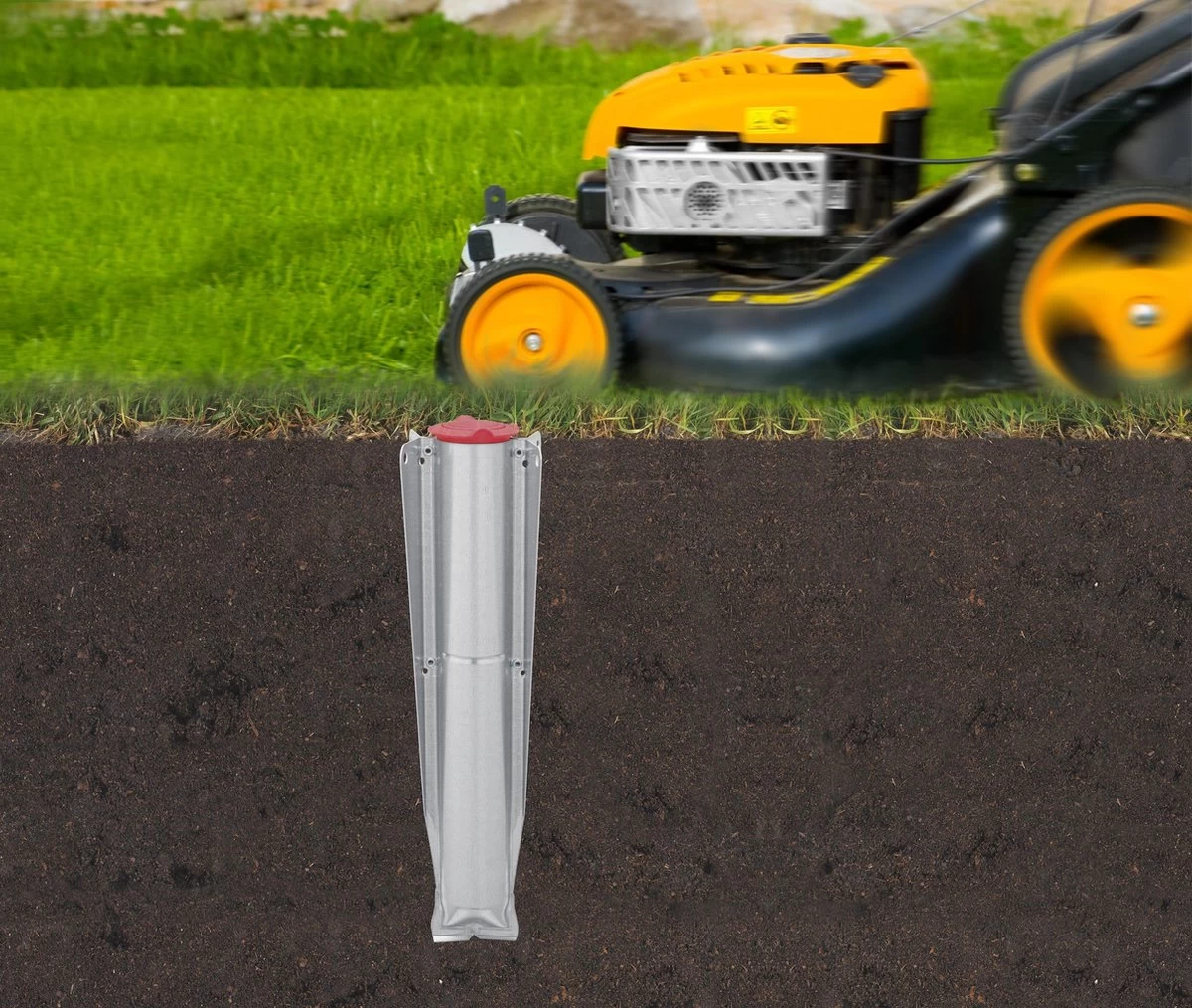 Brabantia Lift-O-Matic Droogmolen Met Grondanker - 60 M - Afbeelding 13