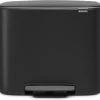 Brabantia Bo Prullenbak - 11 + 23 L - Matt Black