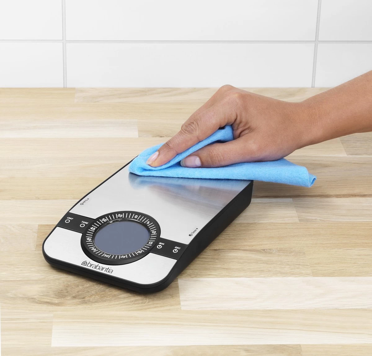 Brabantia Profile Keukenweegschaal - Rechthoekig - Met Kookwekker - RVS - Afbeelding 15