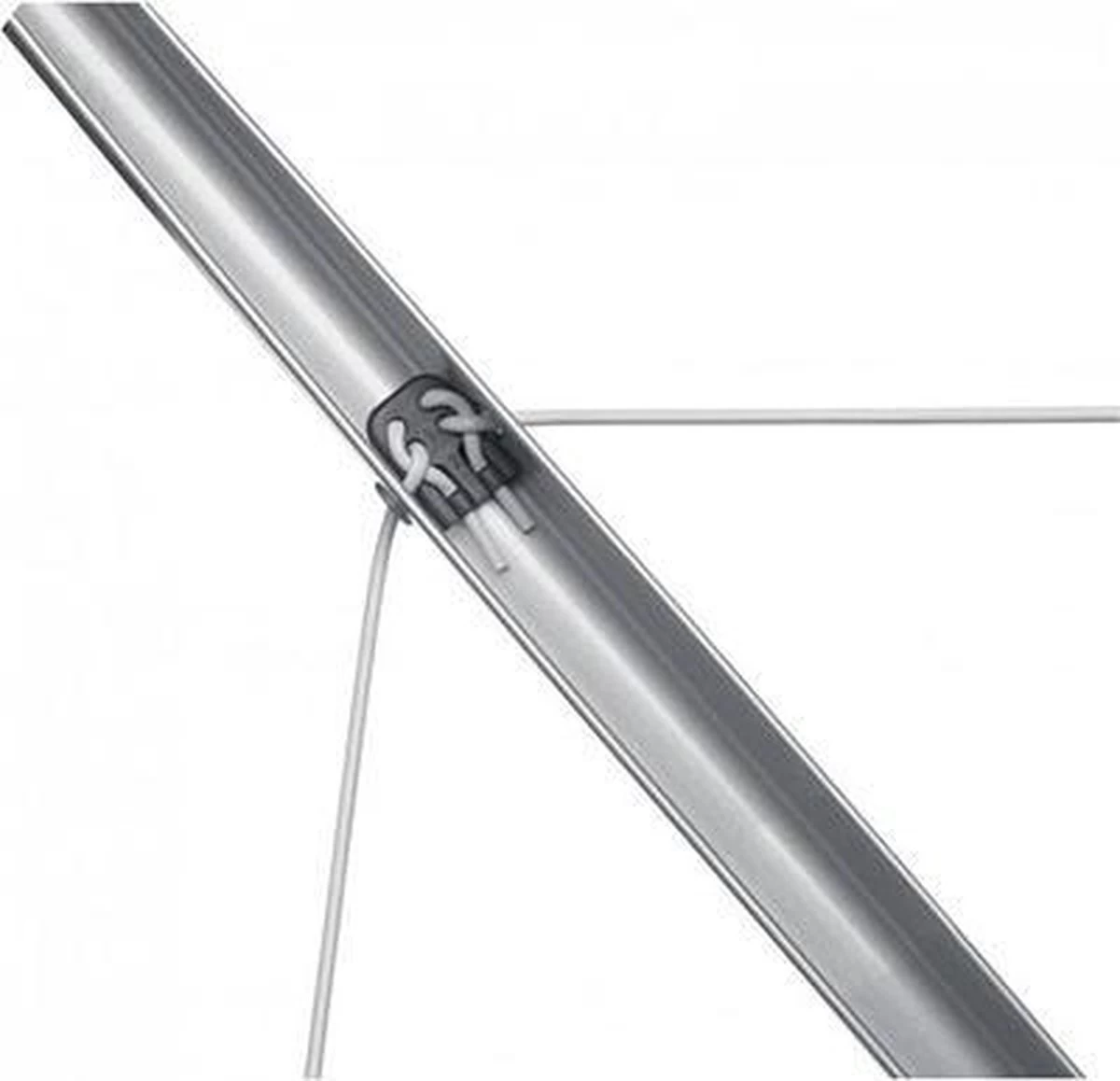 Brabantia Waslijndraad - Met Draadverbinders - 65 M - Grijs - Afbeelding 3