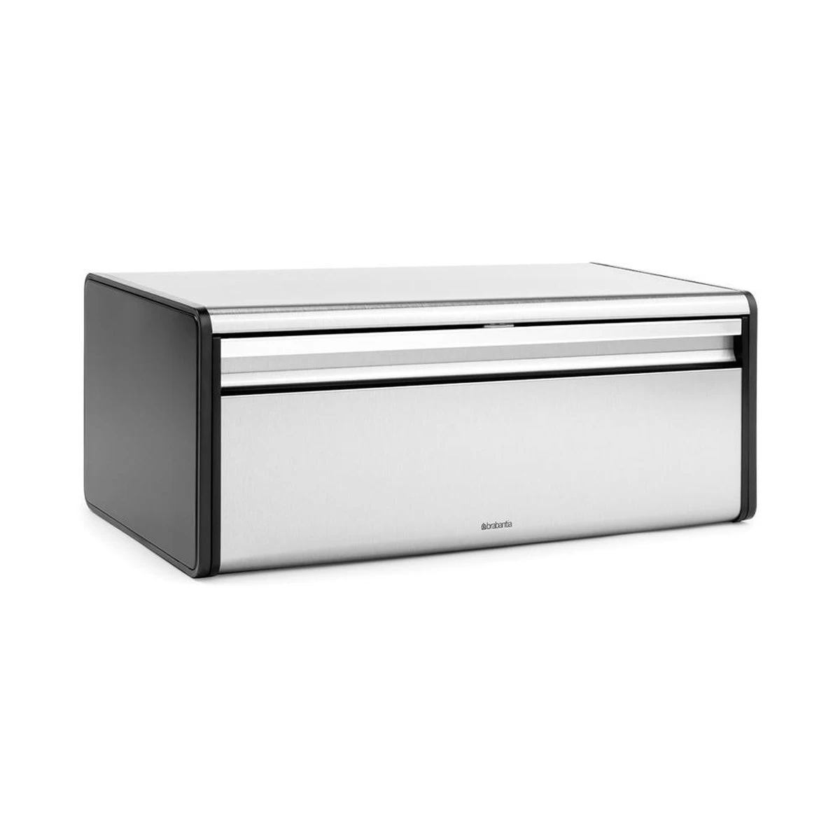Brabantia Broodtrommel - Met Klepdeksel - Matt Steel Fingerprint Proof / Matt Black - Afbeelding 8