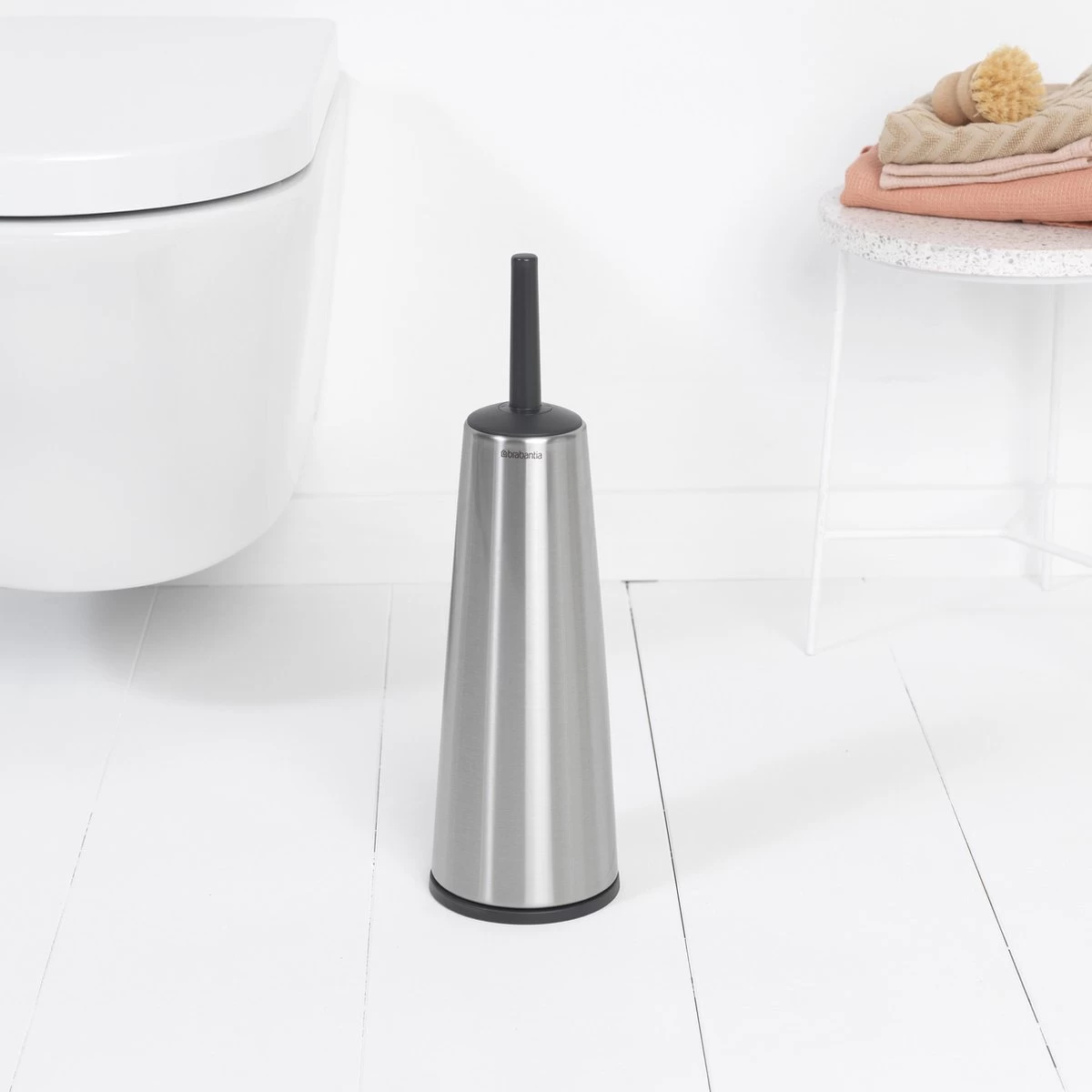 Brabantia ReNew WC Borstel - Met Houder - Matt Steel - Afbeelding 4