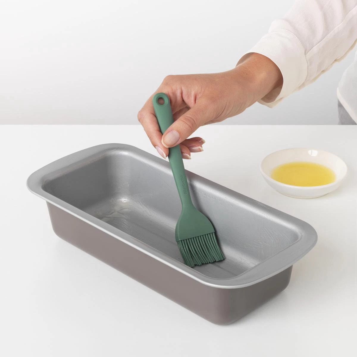 Brabantia Tasty+ Bakborstel - Siliconen - Fir Green - Afbeelding 2