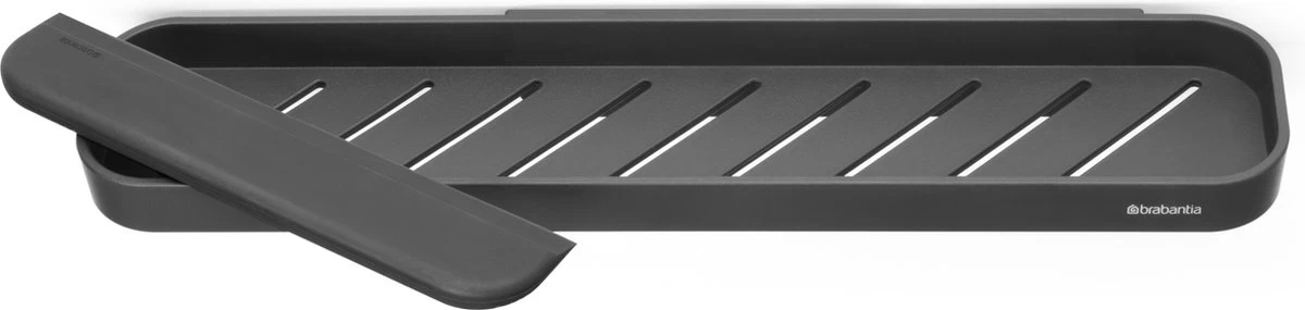 Brabantia MindSet Doucheplank Met Wisser - Mineral Infinite Grey - Afbeelding 3