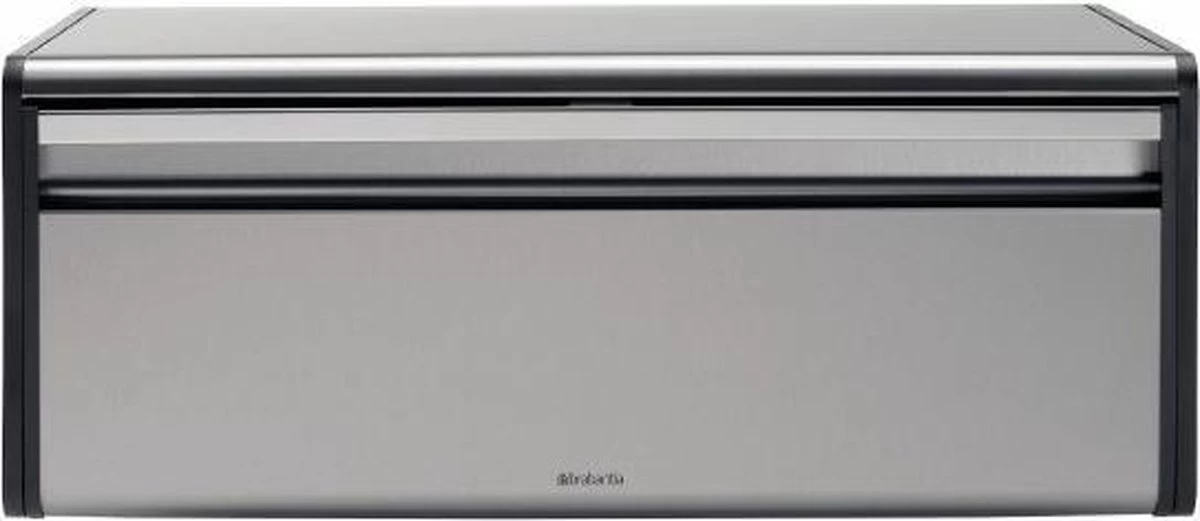 Brabantia Broodtrommel - Met Klepdeksel - Matt Steel Fingerprint Proof / Matt Black - Afbeelding 9