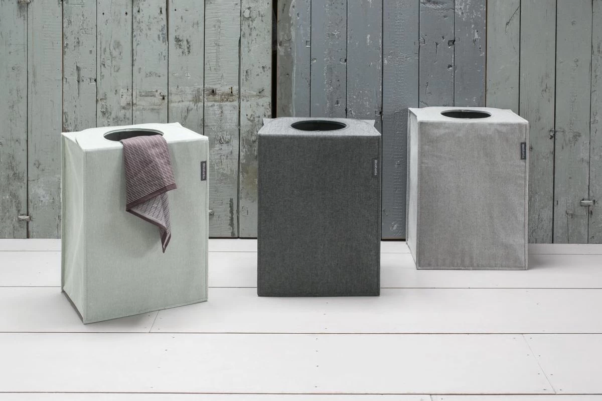 Brabantia Wasmand Met Deksel - 55 L - Grey - Afbeelding 8