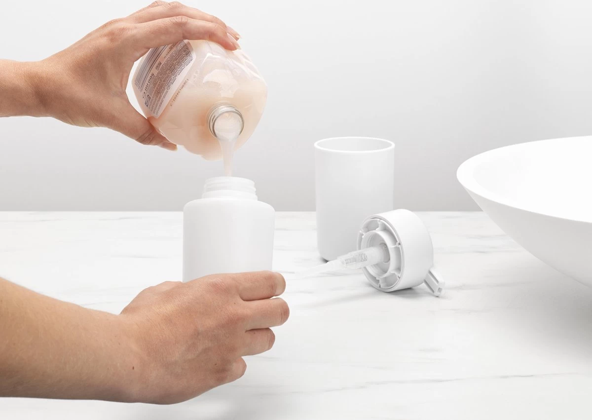 Brabantia ReNew Zeepdispenser - 250 Ml - White - Afbeelding 5