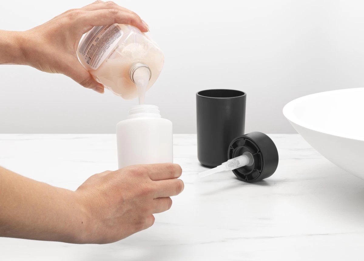 Brabantia ReNew Zeepdispenser - 250 Ml - Dark Grey - Afbeelding 5
