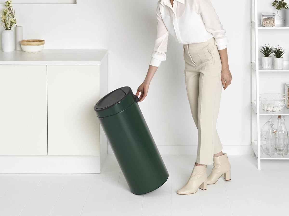 Brabantia Touch Bin Prullenbak - 30 L - Pine Green - Afbeelding 11