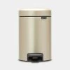 Brabantia Pedaalemmer Newlcon 3 Liter Champagne