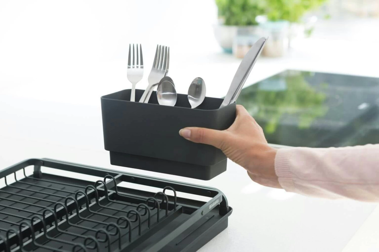 Brabantia Afdruiprek Dark Grey - Afbeelding 5