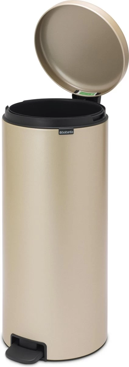 Brabantia NewIcon Prullenbak - 30 L - Metallic Gold - Afbeelding 11
