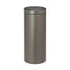 Brabantia Touch Bin New Afvalemmer 30 Liter Platinum