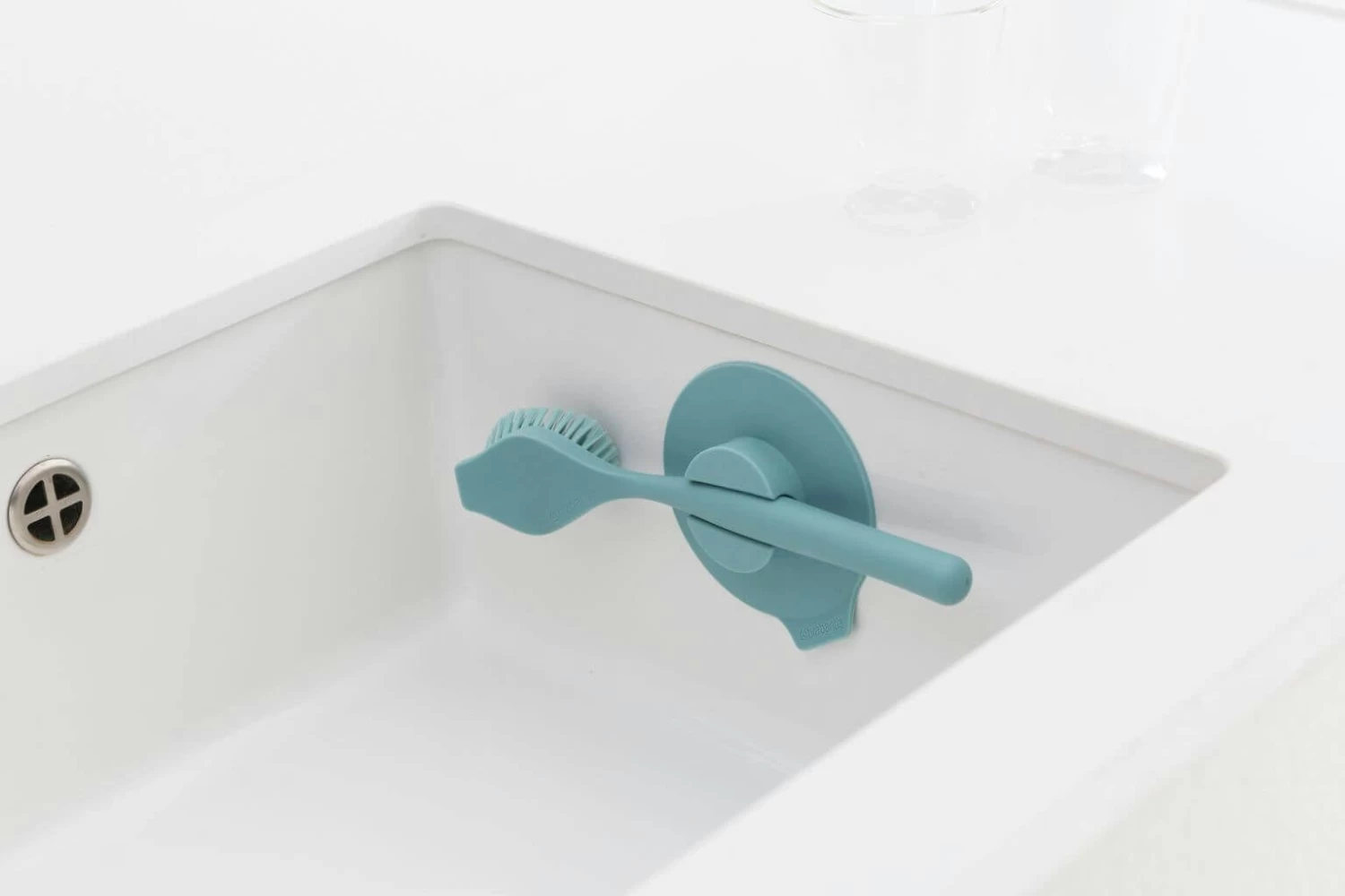 Brabantia Afwasborstel Met Zuignaphouder Mint OP=OP - Afbeelding 3