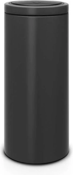 Brabantia Touch Bin Flat Top 30L - Infinite Grey - Met Speciale Structuurlak - Special Edition