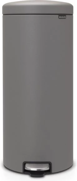 Brabantia NewIcon Prullenbak - 30 L - Mineral Concrete Grey