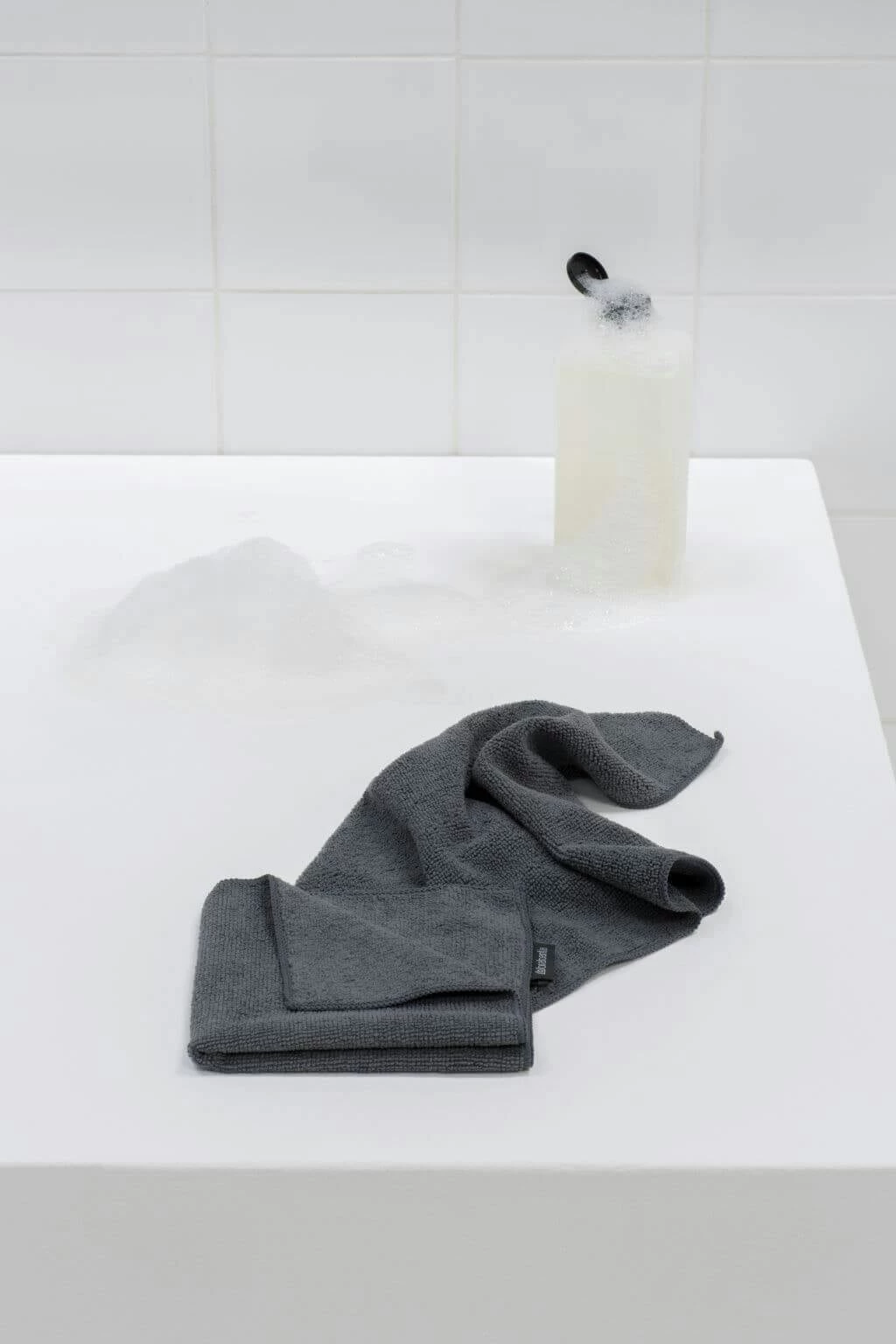 Brabantia Microvezel Schoonmaakdoekjes Set 2 Dak Grey - Afbeelding 2