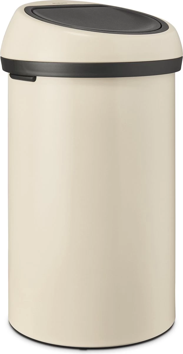 Brabantia Touch Bin Prullenbak - 60 L - Soft Beige - Afbeelding 3