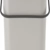 Brabantia Sort & Go Prullenbak - 16 L - Mid Grey