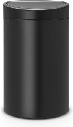 Brabantia Touch Bin Prullenbak - 40 L - Matt Black