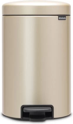 Brabantia NewIcon Prullenbak - 12 L - Metallic Gold