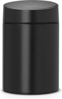 Brabantia Slide Bin Prullenbak - 5 L - Matt Black