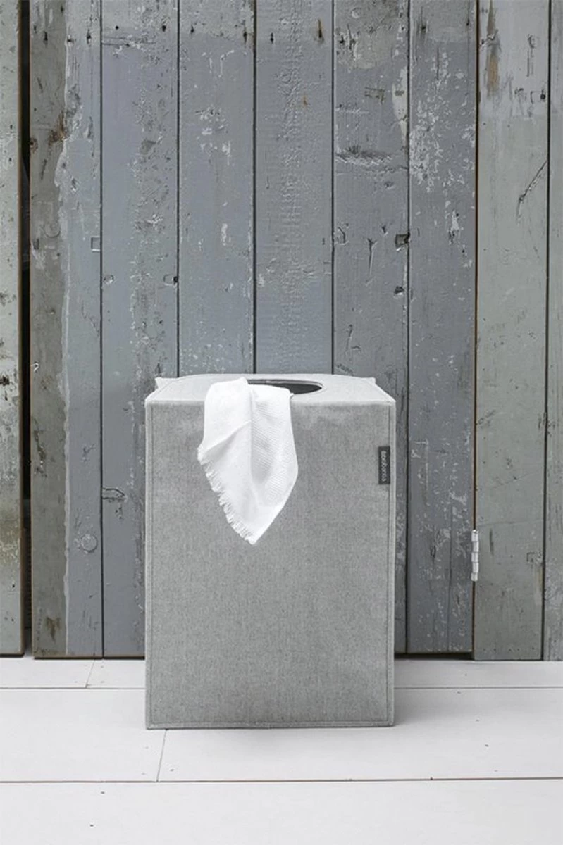 Brabantia Wasmand Met Deksel - 55 L - Grey - Afbeelding 2