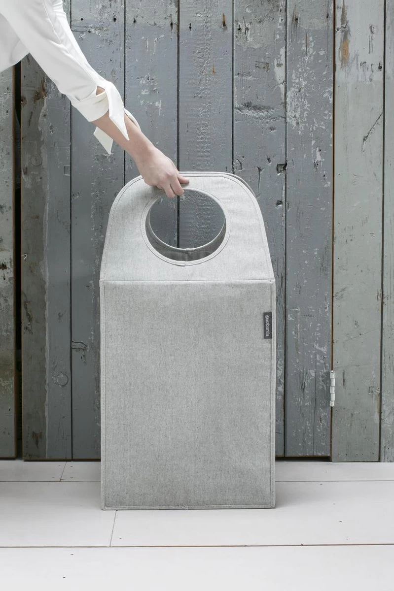 Brabantia Wasmand Met Deksel - 55 L - Grey - Afbeelding 5