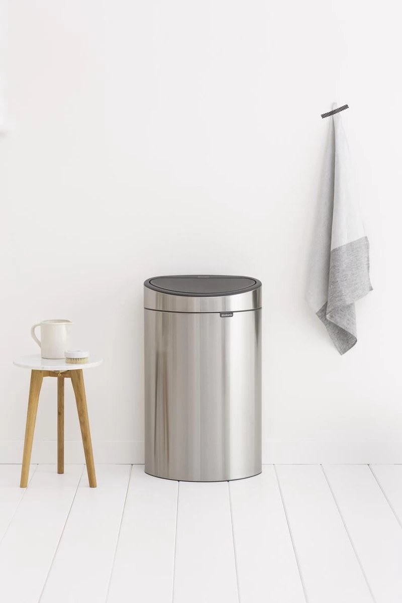 Brabantia Touch Bin Prullenbak - 40 L - Matt Steel Fingerprint Proof - Afbeelding 19