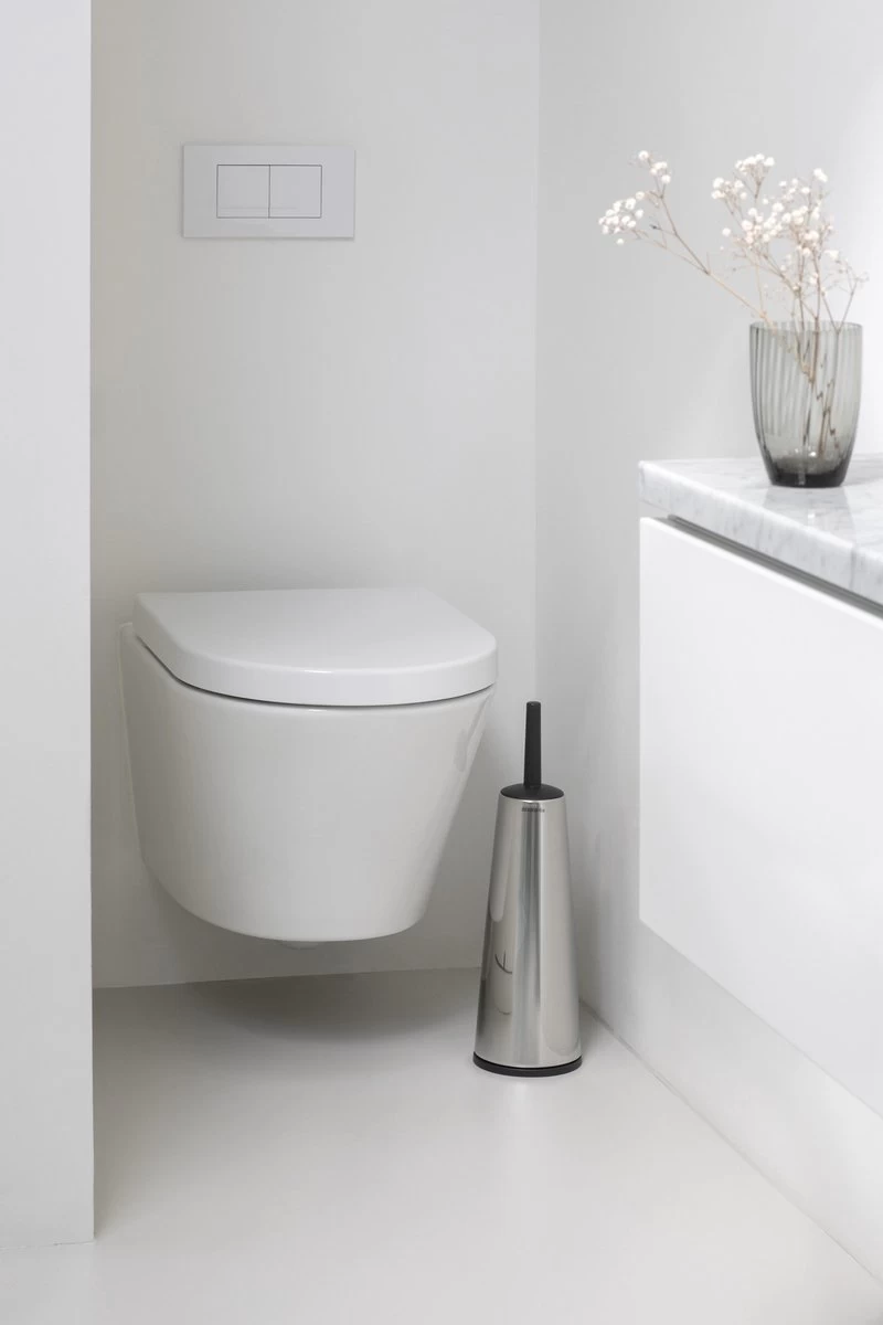 Brabantia ReNew WC Borstel - Met Houder - Matt Steel - Afbeelding 5