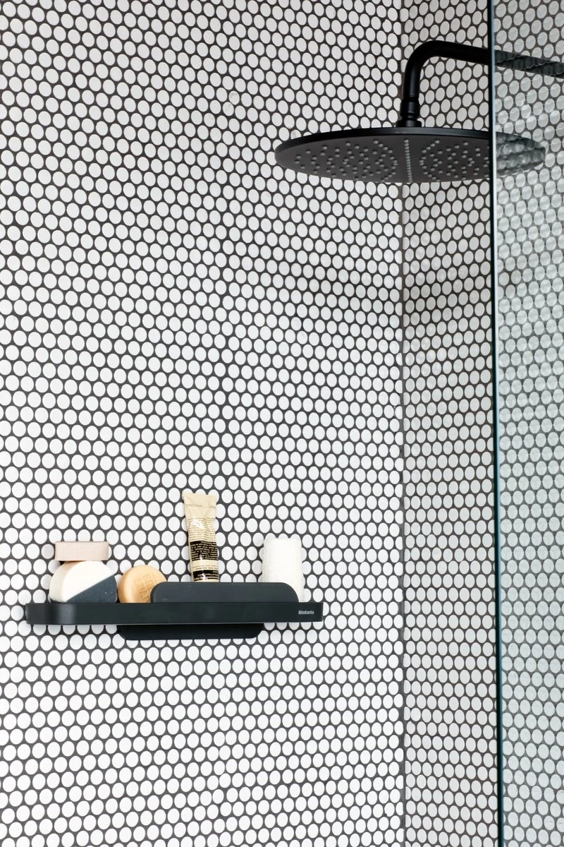 Brabantia MindSet Doucheplank Met Wisser - Mineral Infinite Grey - Afbeelding 8