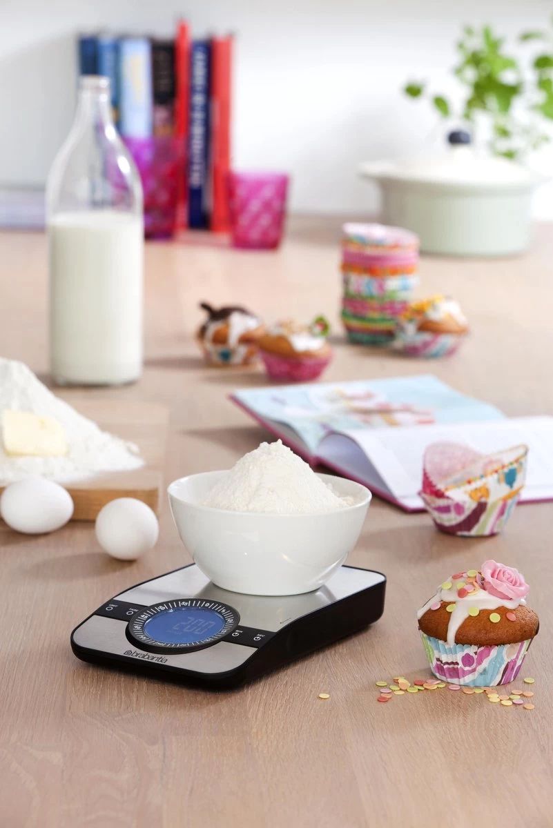 Brabantia Profile Keukenweegschaal - Rechthoekig - Met Kookwekker - RVS - Afbeelding 11