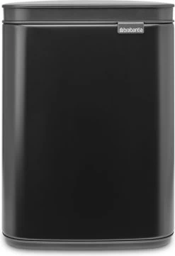 Brabantia Bo Prullenbak - 4 L - Matt Black