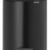 Brabantia NewIcon Prullenbak - 5 L - Matt Black