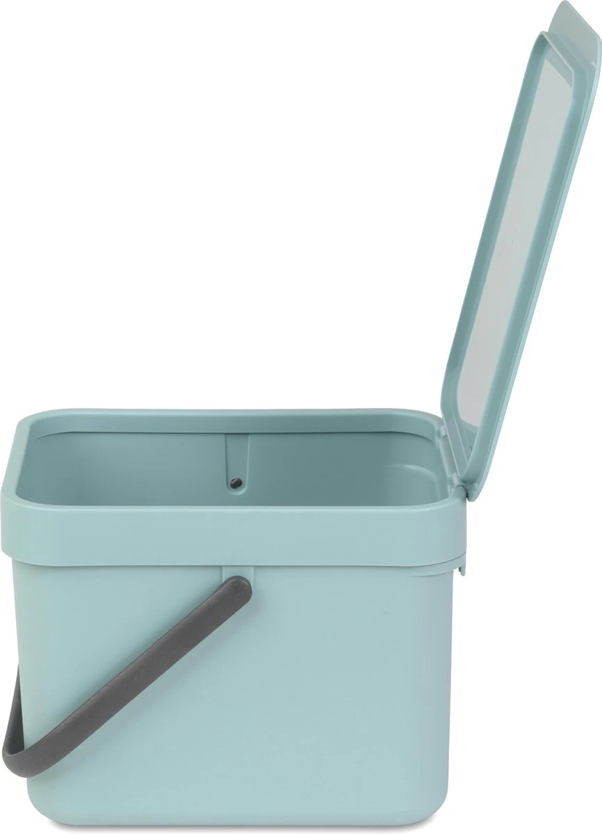 Brabantia Sort & Go Prullenbak - 6 L - Mint - Afbeelding 8