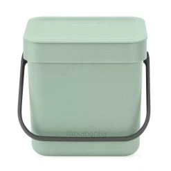 Brabantia Sort En Go Afvalemmer 3 Liter Jade Green