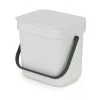 Brabantia Sort En Go Afvalemmer 3 Liter Light Grey