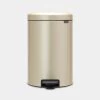 Brabantia Pedaalemmer NewIcon 20 Liter Champagne