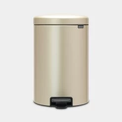 Brabantia Pedaalemmer NewIcon 20 Liter Champagne