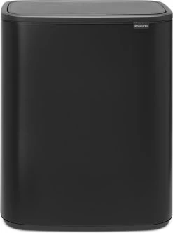 Brabantia Bo Touch Bin Prullenbak - 60 L - Matt Black