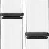 Brabantia Tasty+ Voorraadpotten - Stapelbaar - 2x 0,7 L - 2x 1,6 L - Dark Grey