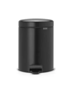 Brabantia Pedaalemmer NewIcon 5 Liter Matt Black